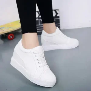 Sarastatic Women'S Fashion Platform Platform Sneakers