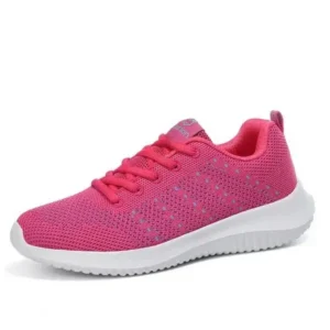 Sarastatic Women Leisure Lace Up Sneakers Shoes