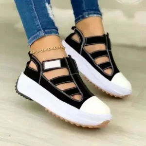 Sarastatic Creative Cutout Platform Sneakers