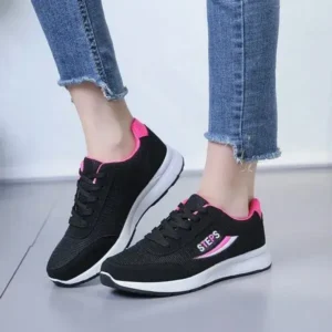 Sarastatic Women Fashion Breathable Sneakers