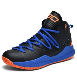 Sarastatic Men Casual High Top Breathable Basketball