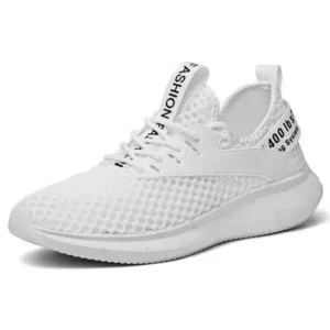 Sarastatic Men Fashion Mesh Hollow Breathable Sneakers