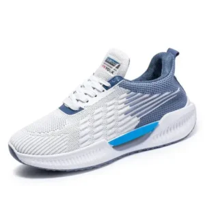 Sarastatic Men'S Fashion Hollow Color Matching Breathable Running Sneakers