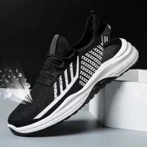 Sarastatic Men Casual Breathable Lightweight Running Sneakers