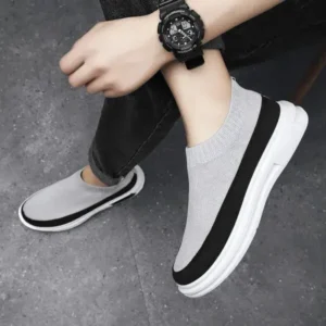 Sarastatic Men Fashion Breathable Lightweight Platform Shoes